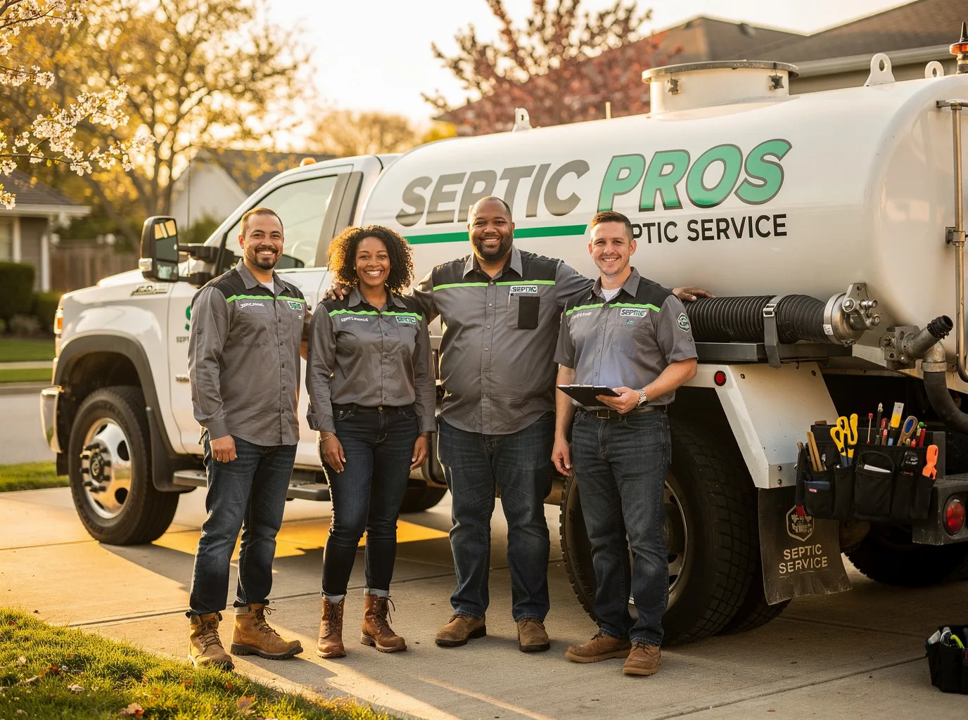 Septic Tank Pumping company in Cement, OK